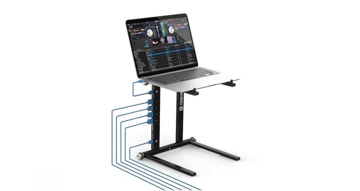 Reloop Stand Hub: El dispositivo que combina un Stand de DJ y un HUB USB