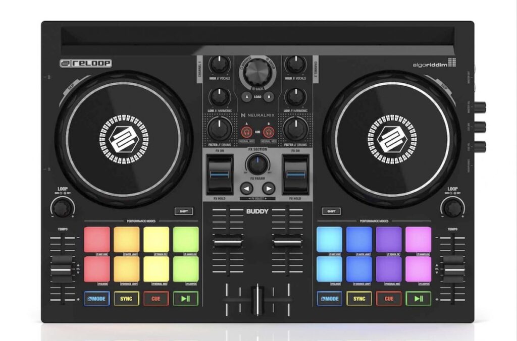 Reloop Buddy es el nuevo controlador compatible con djay de Algoriddim