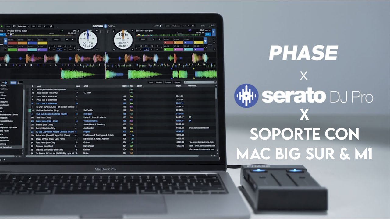 Actualización: Serato DJ Pro 2.5 y Serato DJ Lite 1.5, compatibles con macOS Big Sur y M1, y mucho más