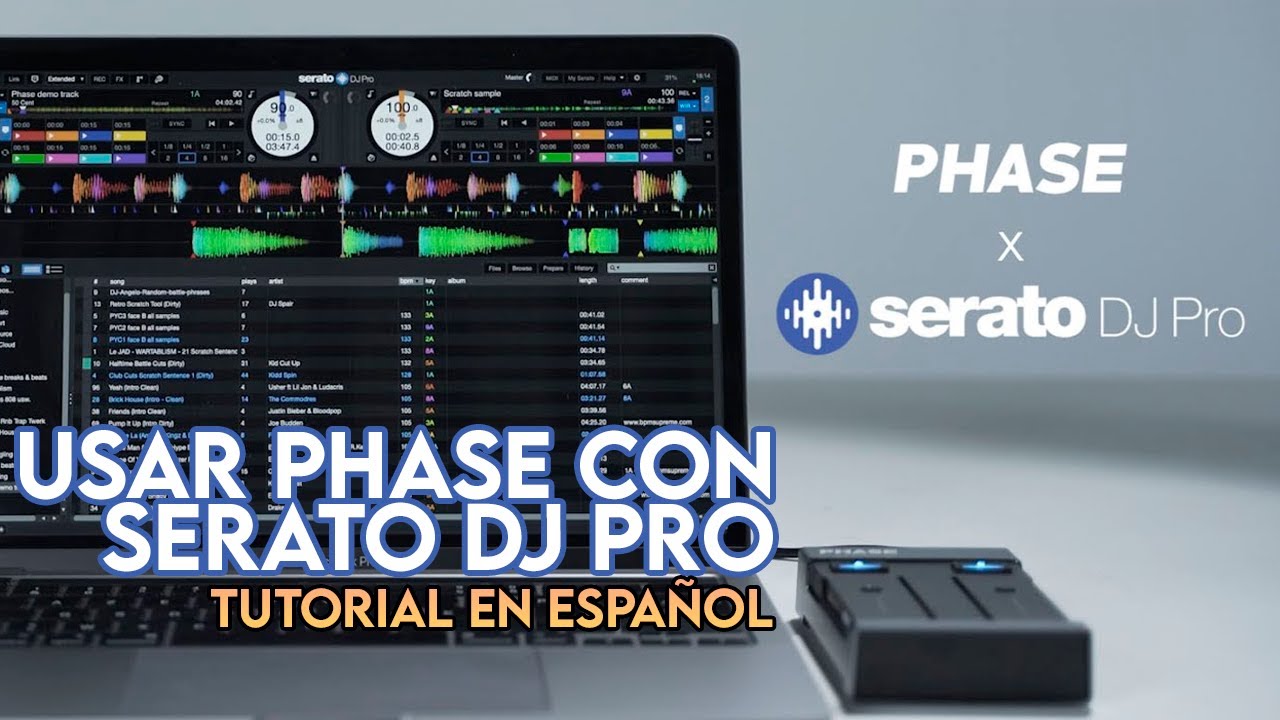 Como configurar Phase en Serato DJ Pro vía USB (Modo HID – WIR) en Español