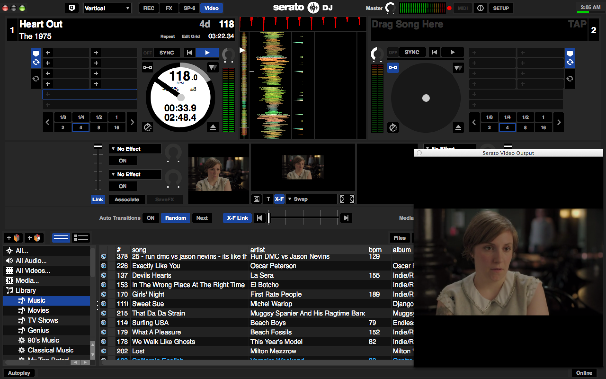Cómo Colocar y Reproducir Automáticamente una Visual en Serato DJ con Serato Video