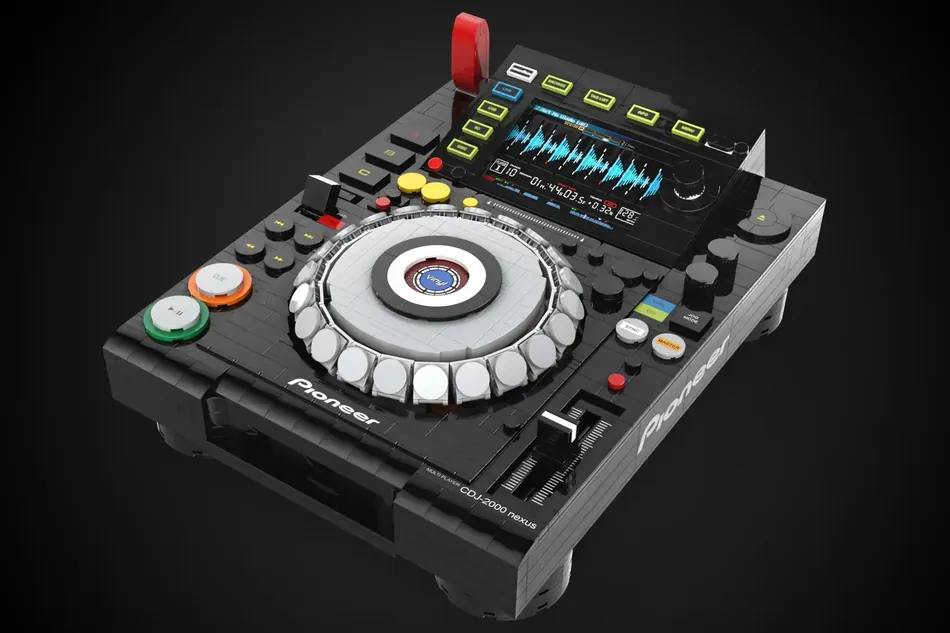 Pronto podríamos ver un Pioneer CDJ 2000 Nexus hecho de LEGO
