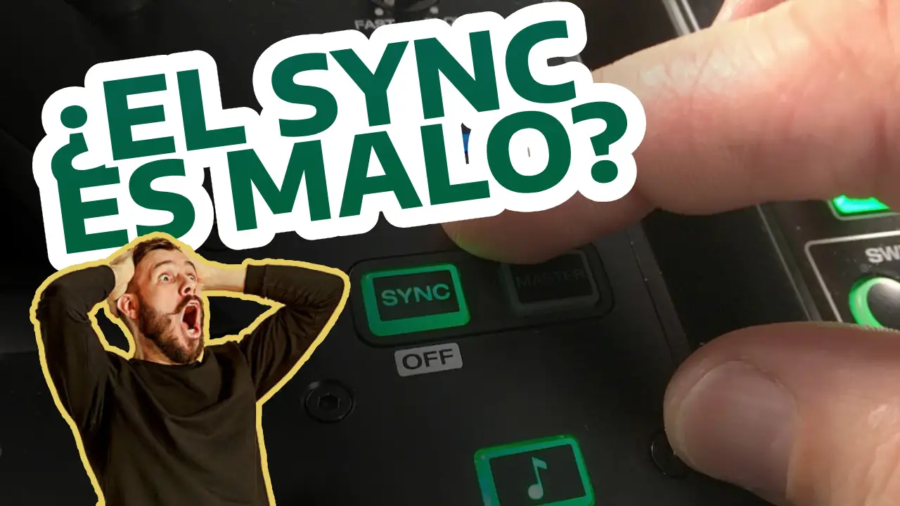 ¿Es correcto utilizar SYNC al iniciar como DJ?