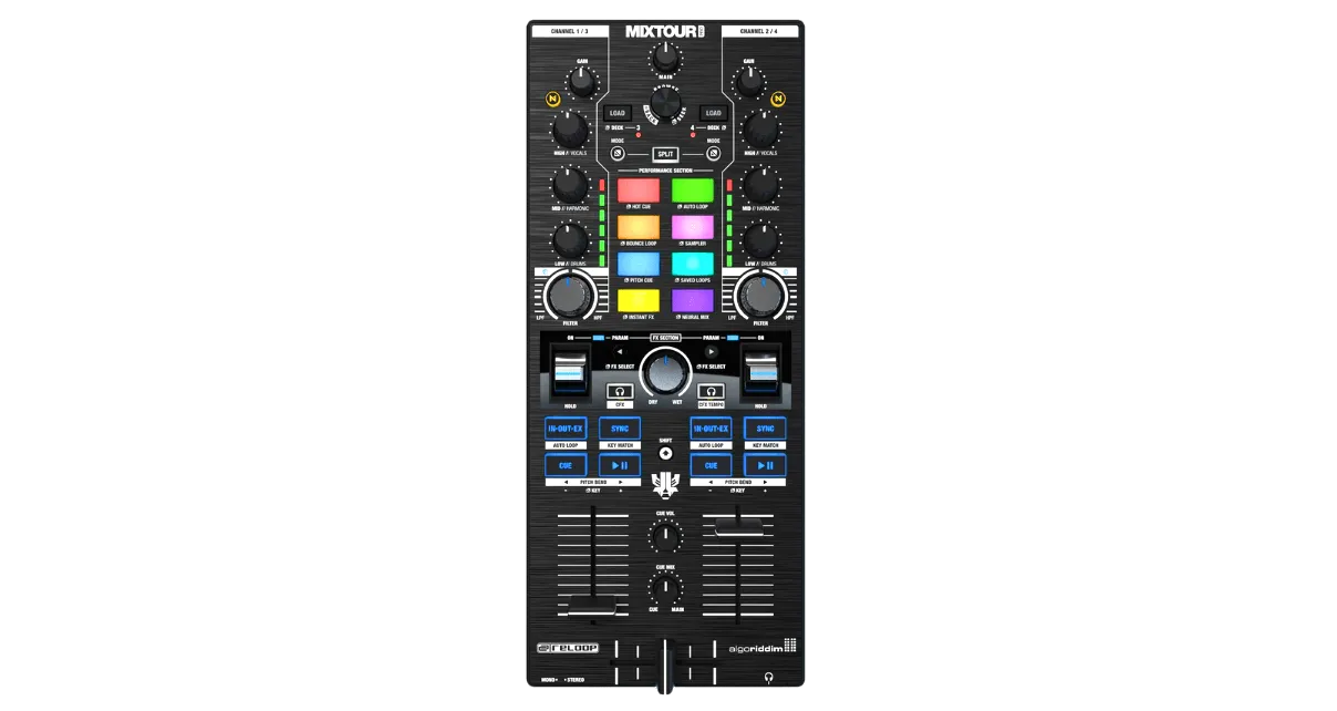 Review del Reloop Mixtour Pro: Un Controlador Compacto y Potente para Djay Pro