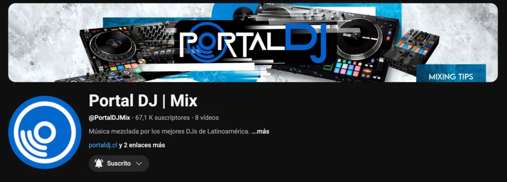 Suscríbete a PortalDJMix en YouTube.