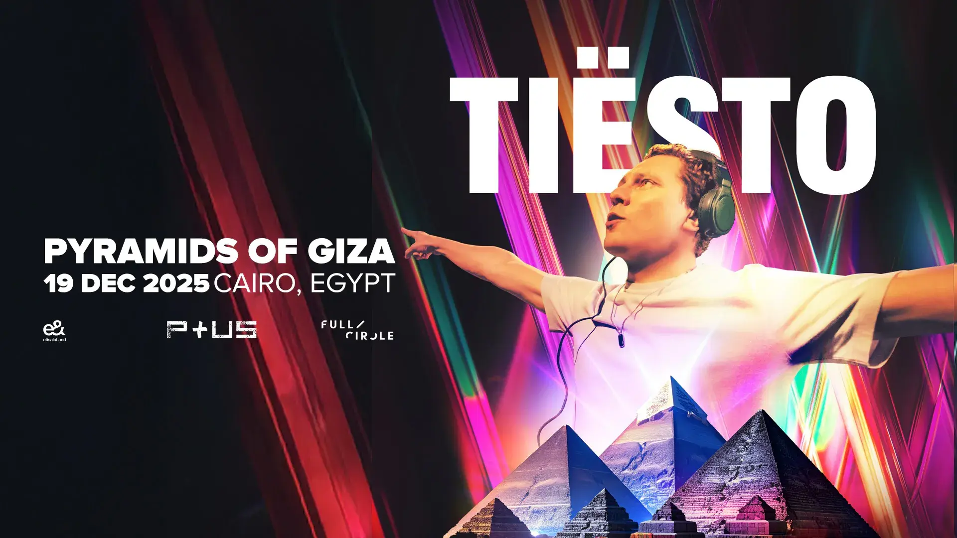 Tiësto tocará en las Pirámides de Giza: Un hito histórico en la música electrónica