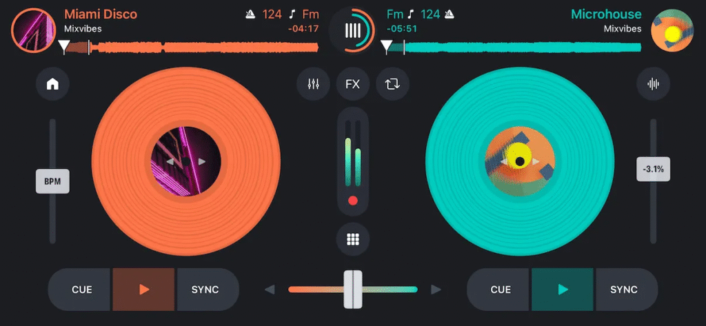 Cross DJ 5 Versión Móvil