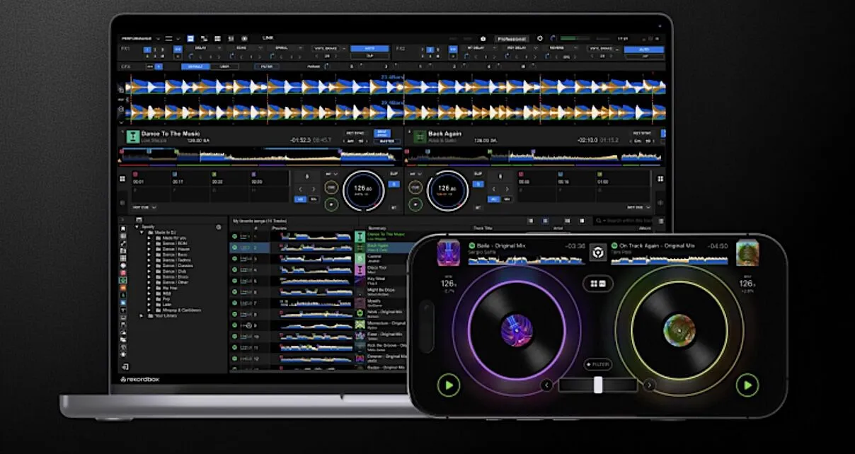AlphaTheta Añade Spotify a la app de Rekorbox en iOS y Android