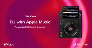 Apple Music en CDJ3000x