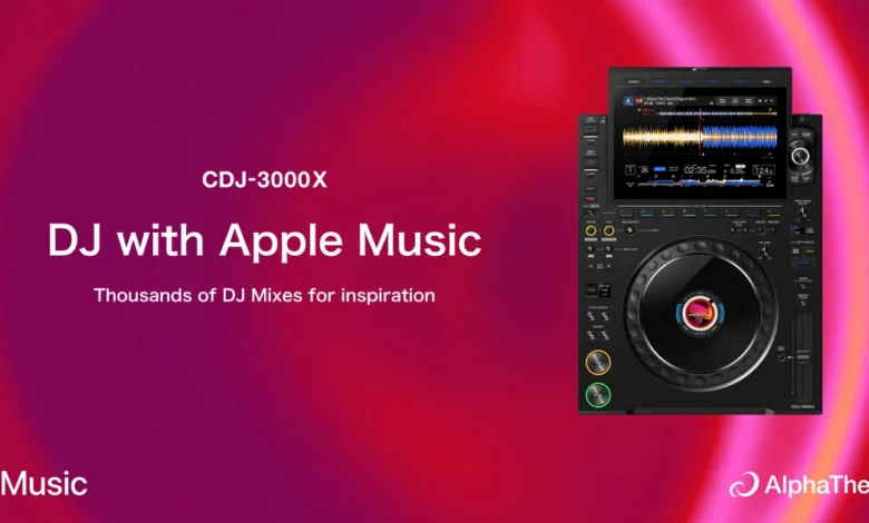 Apple Music en CDJ3000x