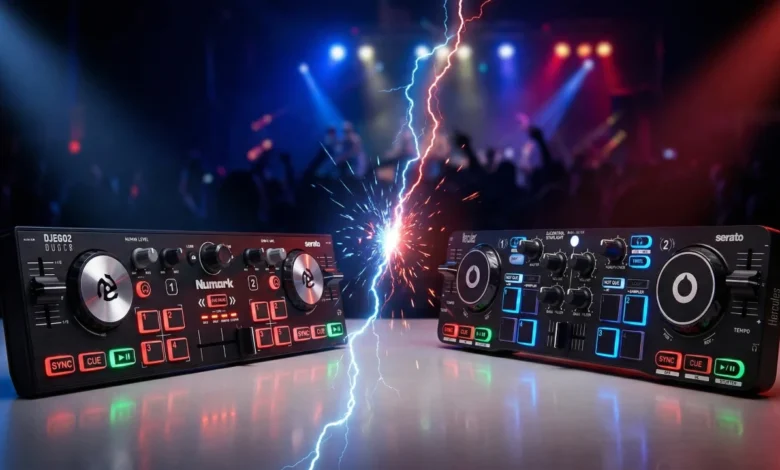 Hercules Starlight VS Numark DJ2GO2 Touch