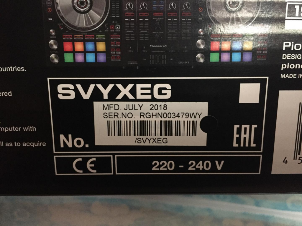 Modelo del SX3 sin afectación