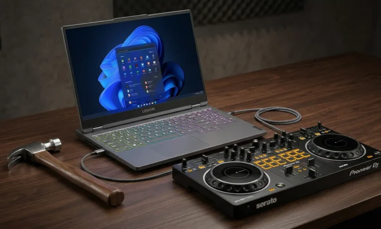 Controladores DJ fallan en Windows 11