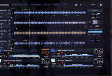 XDJ-AZ con 4 formas de onda
